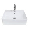 White Countertop Vessel Basin