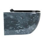 Biga Anthracite Rimless Wall-Hung Toilet