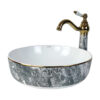Biga Gray Countertop Vessel Basin