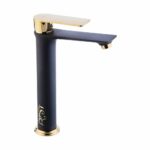 Crow Black Gold Tall Basin Mixer