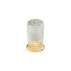 Crystal Gold Set Top Toothbrush Holder