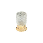 Crystal Gold Set Top Toothbrush Holder