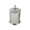Crystal Chrome Trash Bin