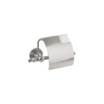 Crystal Chrome with Lid Paper Holder