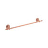 Crystal Rose Gold 40 cm Towel Bar