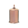 Crystal Rose Gold Trash Bin