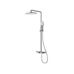 Idea Metallic Black Digital Thermostatic Shower System