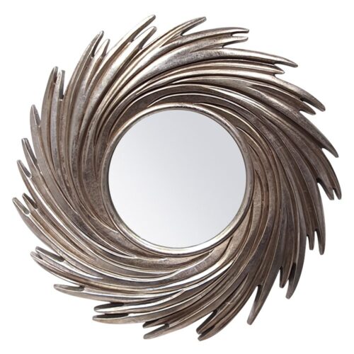 Lion 60 Cm Gümüş Ayna