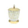Marble Gold Trash Bin