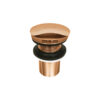 Pop-Up Basin Drain - Without Overflow Rose Gold