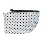 Puantiye White Rimless Wall-Hung Toilet