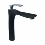 Royal Black Chrome Tall Basin Mixer