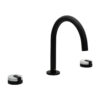 Royce Black 3 Delikli Basin Mixer