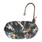 Black Tiger Eye Vessel Basin