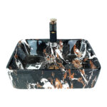 Black Tiger Eye Vessel Basin