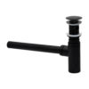 T Basin Trap + Pop-Up Brass Black