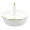 Tyre White Gold Vessel Basin