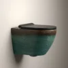 Amazonite Dekoratif Kanalsız Asma Klozet