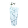 New Calacatta Monobloc Basin