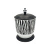 Zebra Trash Bin