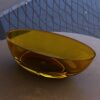 170x80 Yellow Clear Freestanding Bathtub