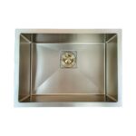 Gold 60x43 Single Bowl Stainless Steel Kitchen Sink