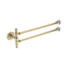 Biga Gray Double Towel Bar
