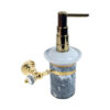 Biga Gray Mounted Liquid Soap Dish