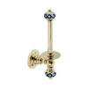 Geometrik Black White Spare Toilet Paper Holder
