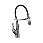 Brushed Nikel Spiralli Kitchen Sink Mixer