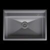 Inox 68×48 Koruma Kapaklı Paslanmaz Çelik Eviye