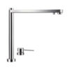 Chrome Pull-Out Kitchen Sink Mixer