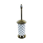 Puantiye White Toilet Brush Holder