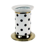 Puantiye White Set Top Toothbrush Holder