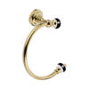 Puantiye Black Towel Ring