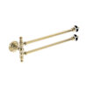 Puantiye Black Double Towel Bar
