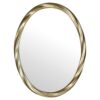60x80 Oval Gold Mirror