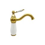 Beyaz Altın Lavabo Bataryası