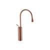 Minimal Fırçalanmış Rose Gold Çanak Lavabo Bataryası
