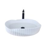Nexa 60 cm Mat Beyaz Çanak Lavabo