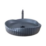 Nexa 60 cm Mat Gri Çanak Lavabo