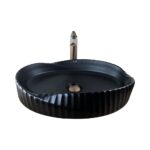 Nexa 60 cm Mat Siyah Çanak Lavabo