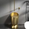 Petite Altın Paslanmaz Monoblok Lavabo