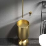Petite Altın Paslanmaz Monoblok Lavabo