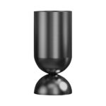 Petite Siyah Paslanmaz Monoblok Lavabo