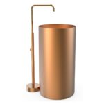 Slender Rose Gold Paslanmaz Çelik Monoblok Lavabo