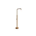 Minimal Fotoselli Rose Gold Yerden Lavabo Bataryası