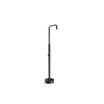 Minimal Fotoselli Siyah Yerden Lavabo Bataryası