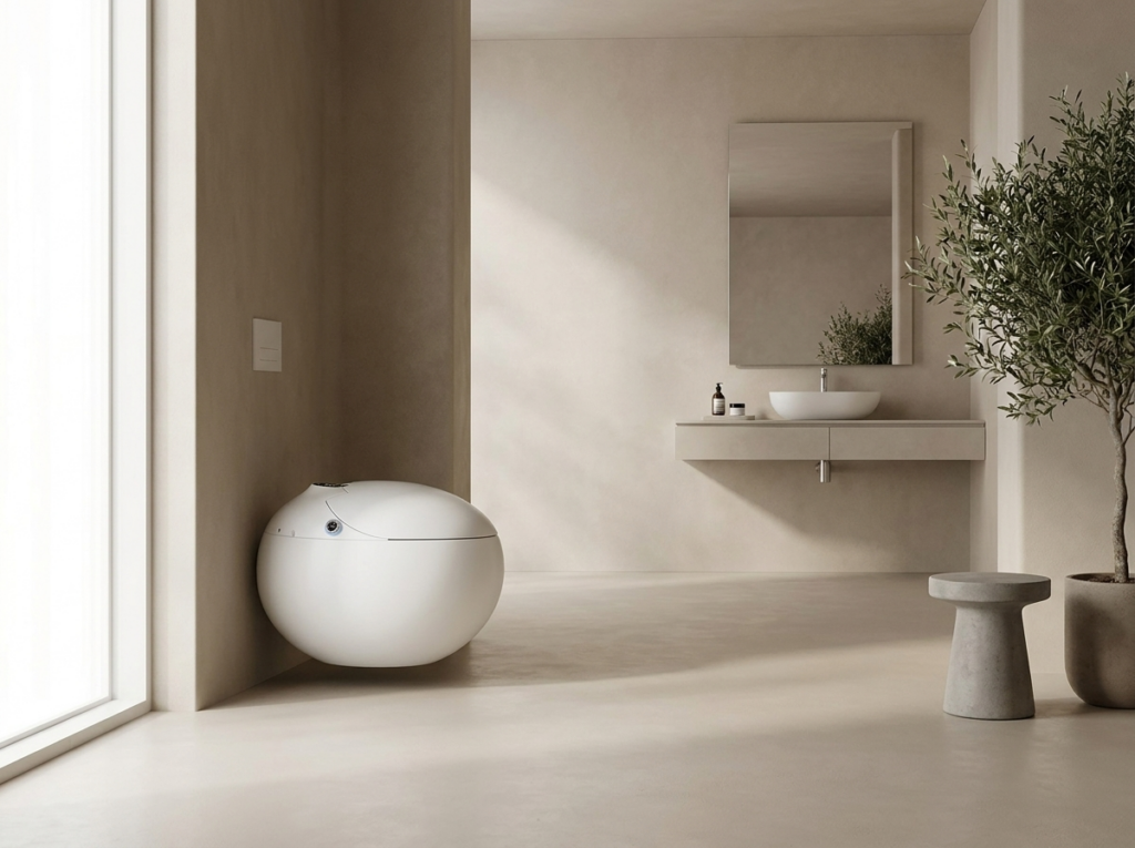 Elysium akıllı asma klozet WH-301 duvara montajlı modern banyo