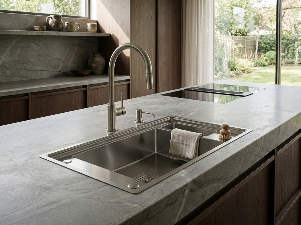 inox eviye mutfak